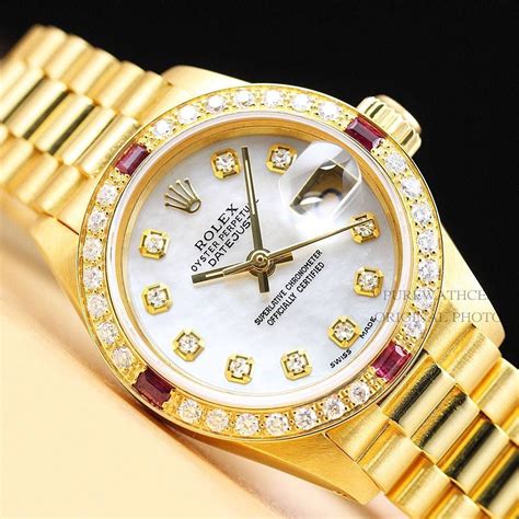 used womens diamond rolex